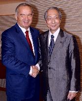 Karimov meets Shiokawa